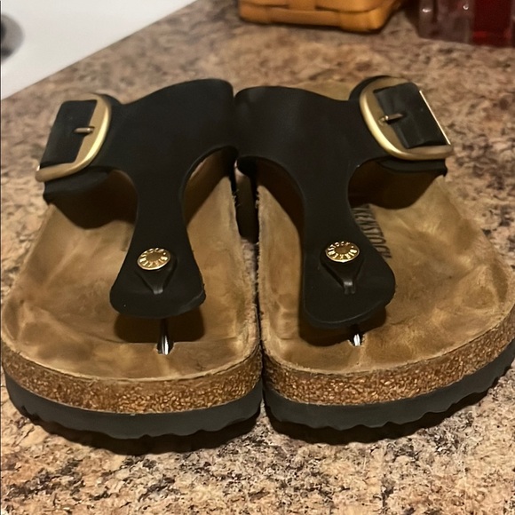 Birkenstock Gizeh Classic w/Big Buckle. Size 38 (US 7-7.5). Made in Germany. - Picture 11 of 11